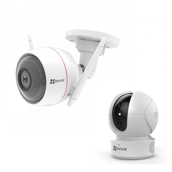 trọn bộ camera wifi 2 mắt eziviz full hd